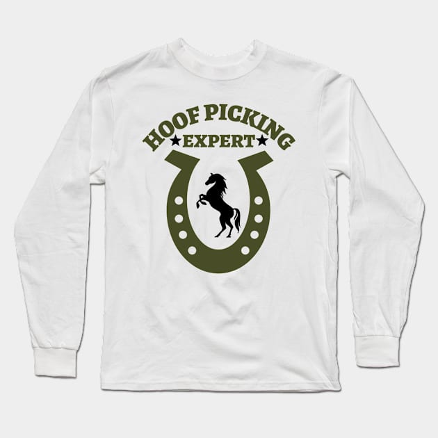 Farrier Long Sleeve T-Shirt by Mountain Morning Graphics